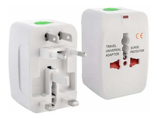Imagen 3 de 4 de Adaptador Enchufe De Corriente Universal Ideal Viaje