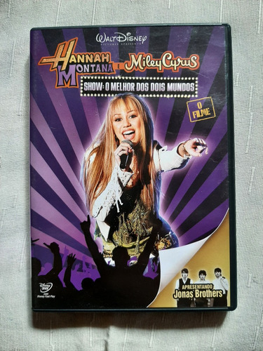 Dvd Hannah Montana + Miley Cyrus - O Melhor Dos Dois Mundos 