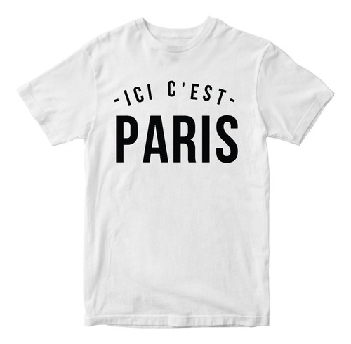 Playera Esto Es París Messi Ici C´est Paris Mod 01