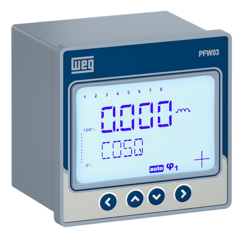 Controlador Fator De Potencia Pfw03-m8 120-510v 8/est. Weg