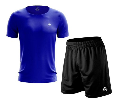 Conjunto Remera Y Short Deportivo Futbol Running Basquet