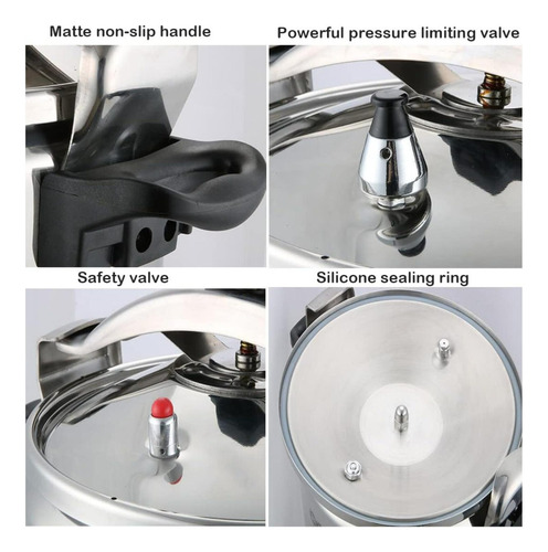 Olla A Presion 9l Aluminio Fast Cook
