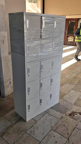 Locker Casillero De Metal 12 Puertas Mueble Metalico