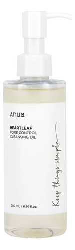 Jabón Heartleaf Pore Control Cleansing Oil 200ml Anua
