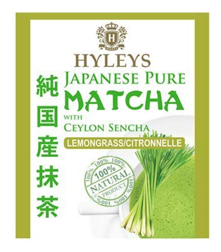 Hyleys Bolsitas De Té Matcha Con Hierba De Limón - 25 Bolsit