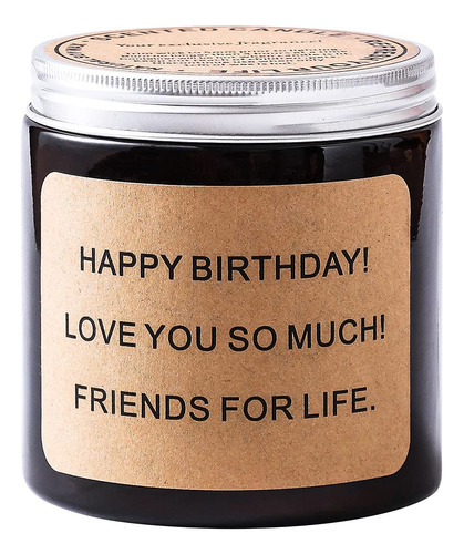 Regalo De Feliz Cumpleaños Mejores Amigos Velas Perfum...