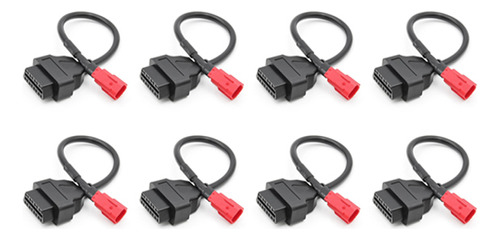 20 Adaptadores Obd De 6 A 16 Pines Para Motocicletas, Cable