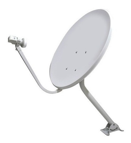 Antena Satelital 65 Cm + Lnb Doble