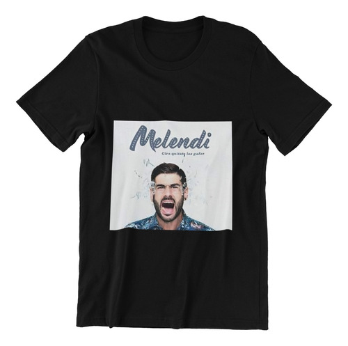 Polera Unisex Melendi Musica Gira Gafas Estampado Algodon