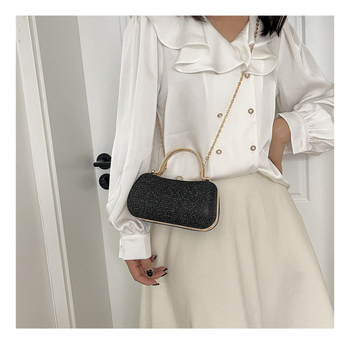 Bolso De Fiesta Con Cadena.