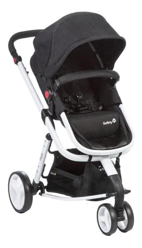 Carrinho de bebê 3 rodas Safety 1st Mobi TS black com chassi de cor white