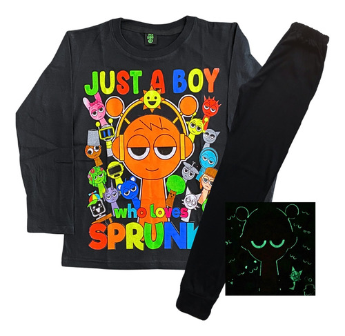 Pijama Algodón Esprunqi Brilla Oscuridad