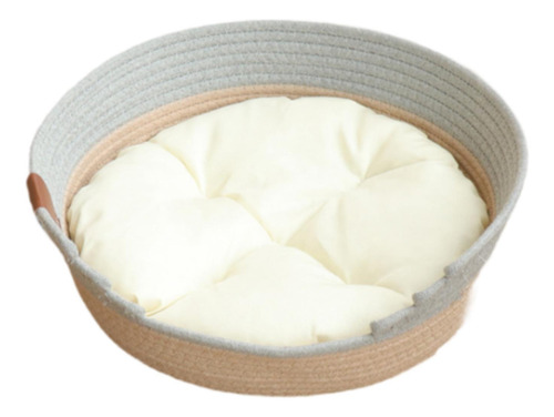 Cesta De Cama Tejida Para Gatos, Accesorio Para Mascotas L