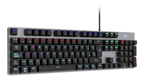 Teclado Gamer Primus Ballista90t Qwerty Gris Envío Gratis