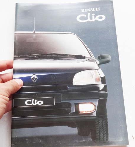 Folleto Antiguo Renault Clio Rn Rt Catalogo 1996  Auto