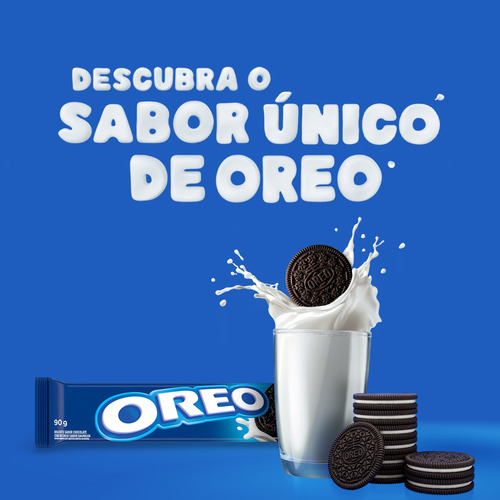 Imagem 5 de 7 de Biscoito Recheado Oreo Original 90g