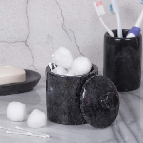 Casa Creativa Soporte Para Hisopos De Bolas De Algodón De Má