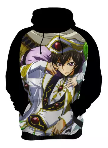 Moletom Casaco Code Geass Rebelion Lelouch C.c Anime Hd 5