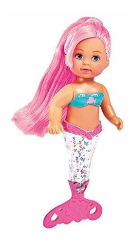 Simba 105733482 - Evi Love Glitter Mermaid Doll Con Aleta De