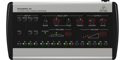 Behringer P16-m Mezcladora Digital Para Monitoreo Personal