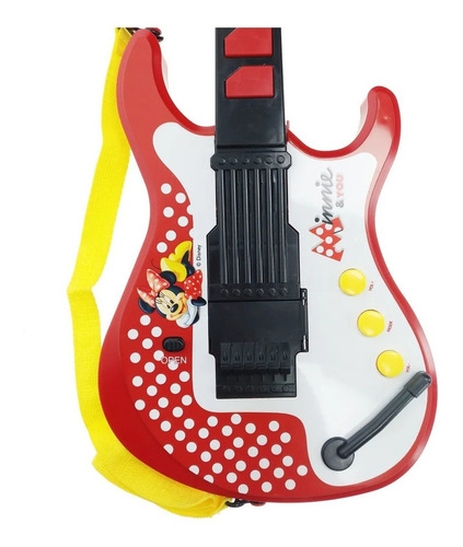 Guitarra Con Microfono Minnie & You 5251 Melodias Nikko