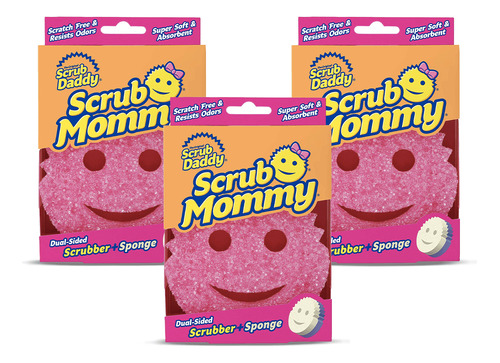 Scrub Daddy Esponja Scrub Mommy 3 X 1 Unid