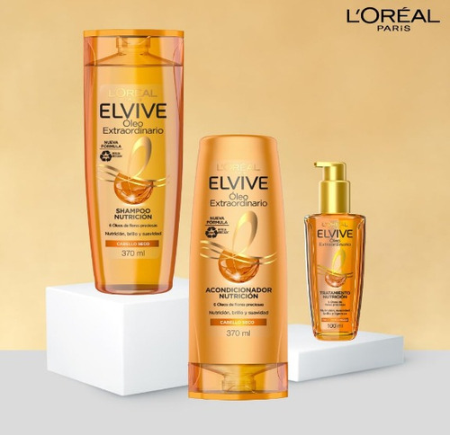 Aceite Óleo Extraordinario 100 Ml Elvive L'oréal Paris.