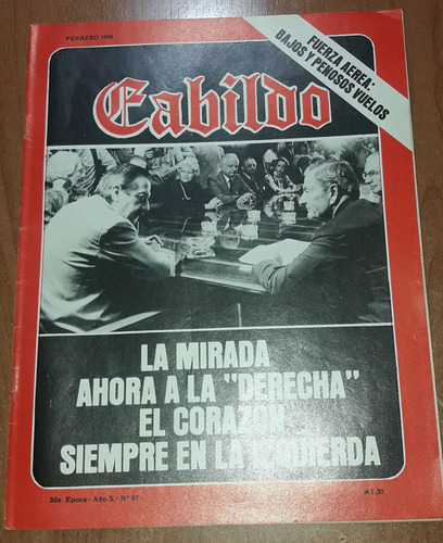 Revista Cabildo N°97  Febrero De 1986   Alfonsin