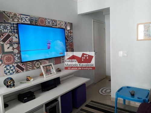 Apartamento Com 2 Dormitórios Para Alugar, 48 M² Por R$ 1.900,00/mês - Ipiranga - São Paulo/sp - Ap13064