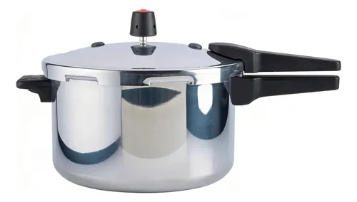 Panela De Pressão 7 Litros Fechamento Externo Alumínio Polido Panela De Pressão Aluminio Nacional 7l Fechamento Externo Cor Alumínio Polido Cinza
