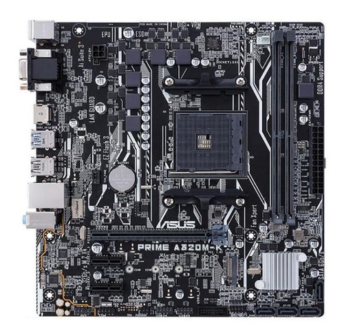 Imagen 3 de 4 de Mother Asus Prime A320m-k Am4 Ddr4 A320 Hdmi M2