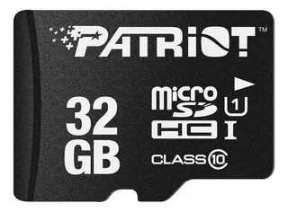 Memoria Micro Sd 32gb Clase 10 Patriot Lx Serie Flash
