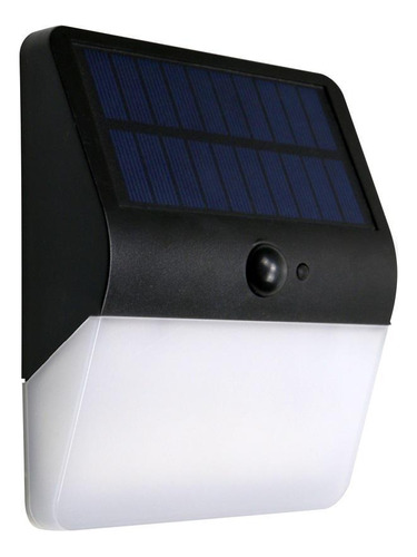 Arandela Solar 3000k Branco Quente 400 Lm 10h Auto Ecoforce