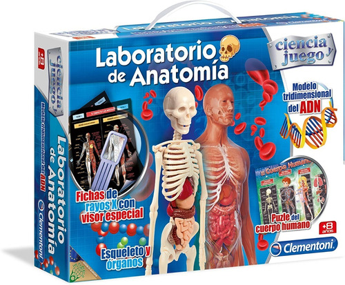 Juego De Mesa Educativo Laboratorio De Anatomia Original 