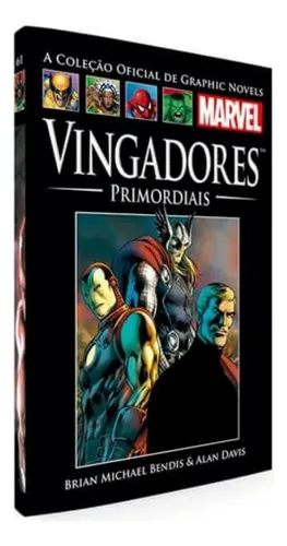 comprar Hq A Coleção Oficial De Graphic Novels Marvel Salvat No 61 - Vingadores Primordiais (2015) Português - Lacrado De Fábrica