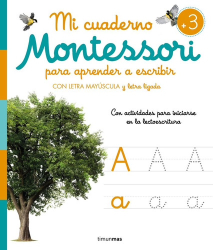 Libro Mi Cuaderno Montessori Para Aprender A Escribir - A...