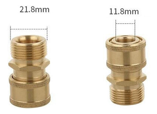 2 Conector De Manguera Para Lavadora A Presión 10