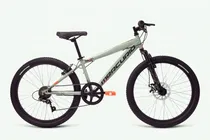 Comprar Bicicleta Mercurio Seven 7 Velocidades Rodada 24 Suspensión Color Gris