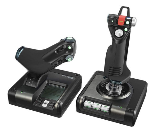 Sistema De Control De Vuelo Logitech G Saitek X52 Pro 