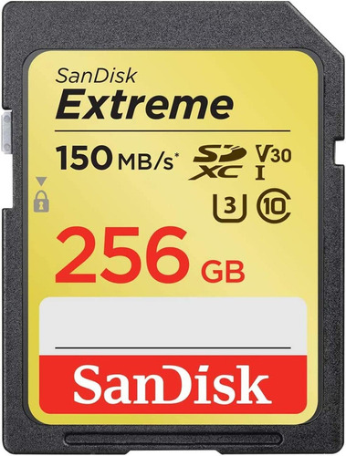 Tarjeta de memoria SanDisk SDSDXV5-256G-GNCIN  Extreme 256GB