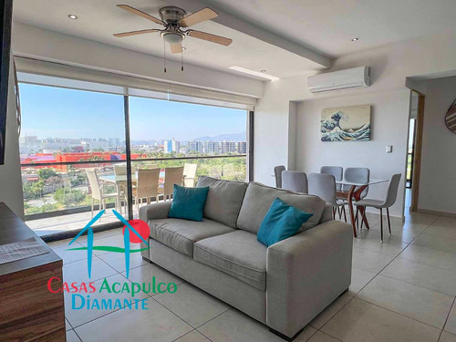 Cad Altamar Calypso 601. Terraza Con Vista A Las Albercas