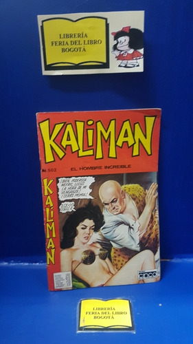 Kaliman - El Hombre Increíble -  # 502 - Cómic 