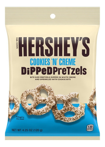 Hersheys Dipped Pretzels White Chocolate Blanco Original Imp
