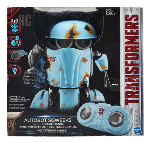 Transformers Autobot Sqweeks Robot Radio Control Hasbro Cd