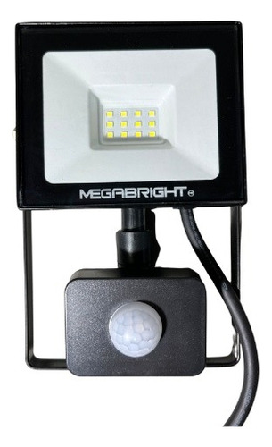 Megabringht Foco Led Proyector Telco Flat Con Sensor 10w