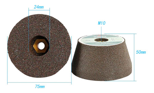 Muela Abrasiva, Accesorio Para Rueda, Rueda Pulidora 1 Pc