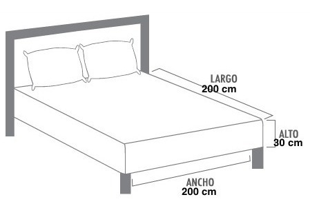 Imagen 6 de 6 de Funda De Colchon Impermeable De Pvc King De 200x200 Cm