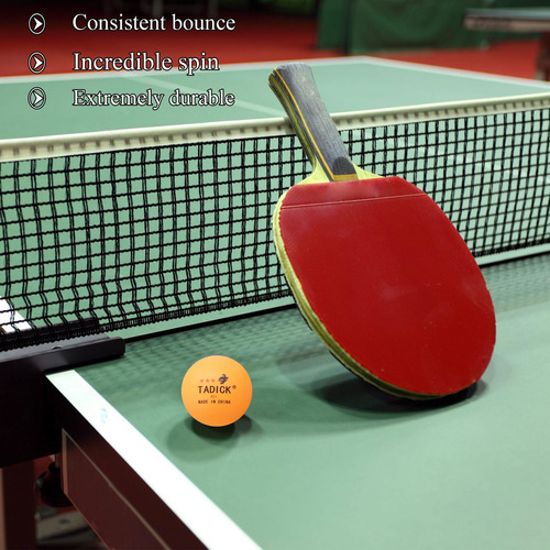 Paquete De 140 Pelotas De Ping Pong De Práctica 3 Estrellas