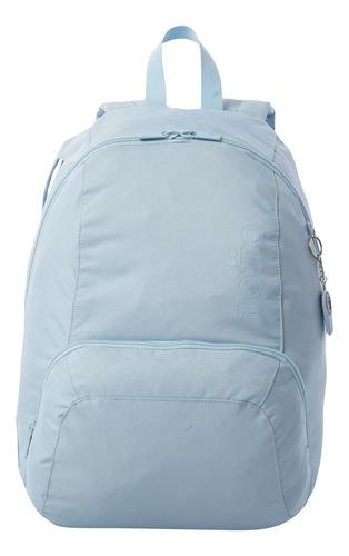Totto Mochila Resistente Con Organizador Interno Morral Omet Azul Claro Lisa