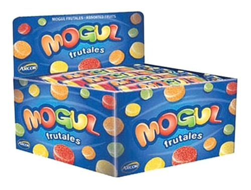 Mogul Frutales Rollo 12u X 35g Sobre Ruedas Juguetes 